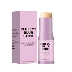 Detailed view of the 8g lavender blur stick for a smooth-even tone and poreless look.