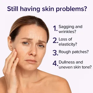 3D Lifting Cream for sagging skin and wrinkles, highlighting common facial skin concerns.