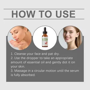 Guida all'uso dell'olio essenziale per il viso Viareline Punica Granatum passo dopo passo