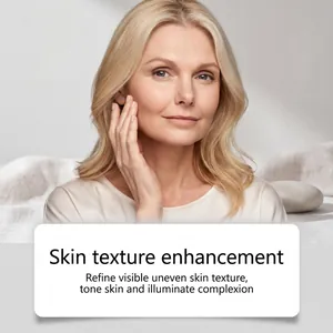 Close-up of smooth skin showing the effects of gentle facial moisturizing cream stick
