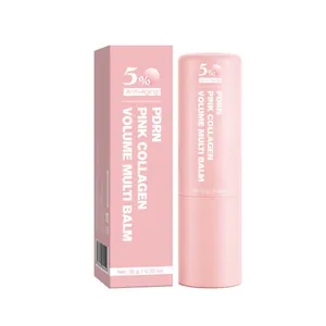 Detailansicht von PDRN Pink Collagen Volume Multi Balm in rosa Geschenkverpackung 10g