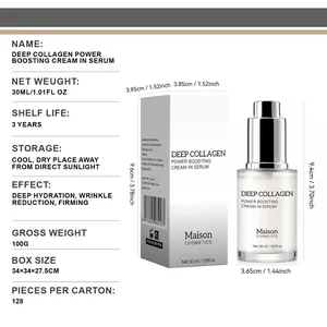 Specifiche per Deep Collagen Serum Cream 30ml inclusi dimensioni ed effetti sul viso