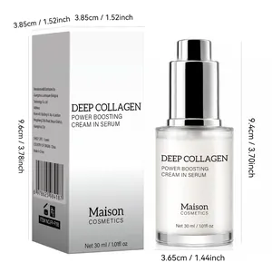 Siero booster al collagene profondo 30ml per rassodare e idratare con dimensioni del prodotto