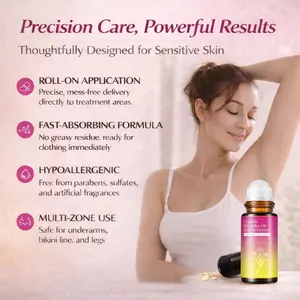 Detail of Cyperus Rotundus Oil Roll-On Essence for sensitive skin and hair removal