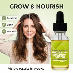 Rosmarin Haarserum mit 15 % Minoxidil und Biotin für sichtbare Ergebnisse am Haar