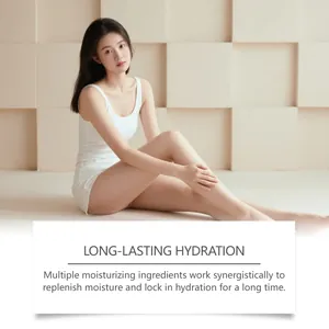 Detailed view of the moisturizing body roller cream for long-lasting skin hydration
