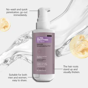 Ultra smoothing hair serum for frizzy hair with deep moisturizing effect