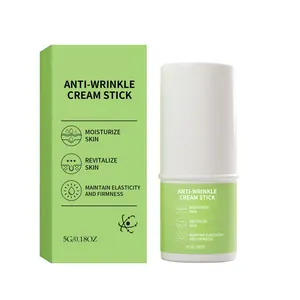 Anti-wrinkle cream stick 5g for moisturizing and revitalizing daily facial care