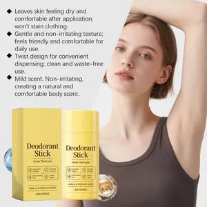 Stick deodorante al profumo di vaniglia e pistacchio per freschezza e cura durature