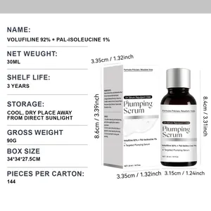 Sérum repulpant Volufiline 92% + Pal-Isoleucine 1% 30ml avec emballage boîte