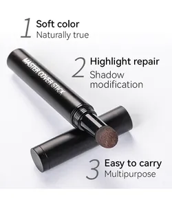 Detail showing the sponge applicator of the Master Cover hairline contour stick.