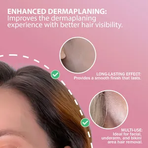 Σπρέι αναγνώρισης τριχών για dermaplaning, απαλή αποτρίχωση προσώπου και σώματος