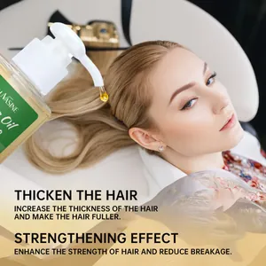 Batana oil hair treatment for thickening and strengthening thinning hair
