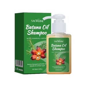 Sauvasine Batana oil shampoo with rosemary extract for damaged hair repair and moisture