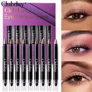 Detailansicht des 10-teiligen schimmernden Lidschatten-Stick-Sets mit Proben