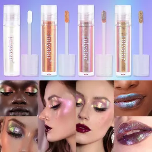 Ombretto liquido camaleonte Julystar con un vibrante effetto cangiante e luccicante