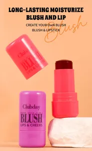 Detailed close-up of moisturizing jelly blush sticks for versatile lip and cheek makeup