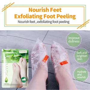 Aloe vera exfoliating foot peeling mask for removing dead skin and calluses