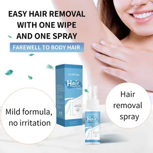 Professional Sauvasine mild hair removal spray for underarms and body hair removal 30ml