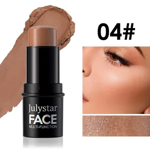 Barra de contorno multifunción profesional 04# para iluminar el rostro y base de maquillaje.