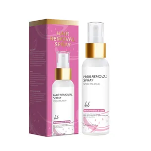 Spray depilatorio profumo anguria 60ml per rimozione peli corpo indolore efficace