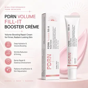 High-performance PDRN Volume Fill-it Booster Cream for skin repair and deep hydration.