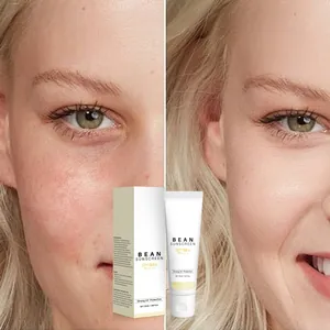 Dettaglio crema solare BEAN SPF50+ che mostra la riduzione dei rossori della pelle