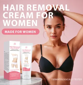 LANTHOME gentle hair removal cream for women, 80g tube for body and sensitive skin