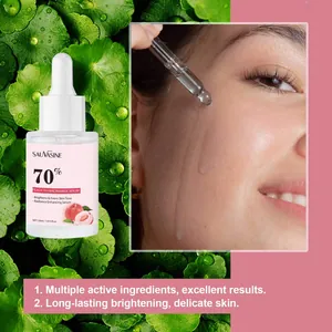Pfirsich-Serum mit 70 % Niacinamid für strahlende und gut durchfeuchtete Haut