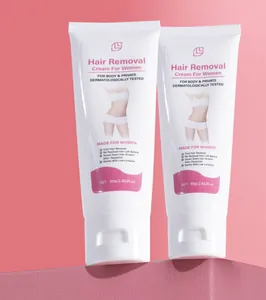 Detailed view of LANTHOME gentle hair removal cream for women's body and private areas