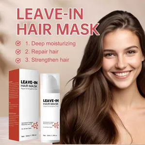Leave-in Hair Mask With Hydrolyzed Collagen And Rosemary Leaf Oil Moisturizing Repairing Mask For Frizz Damaged Hair