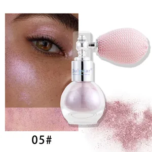 Spray pailleté illuminateur visage et corps longue durée pour un maquillage professionnel