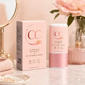 Professionelles CC Getöntes Serum Teint Perfektor Hautaufhellend Feuchtigkeitsspendend Kaschierend Gesichtspflege Essenz Foundation