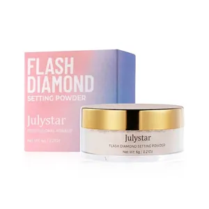 Flash Diamond setting powder for long-lasting matte finish and oil control