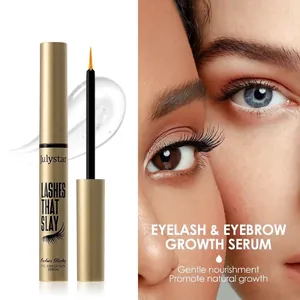 Sérum de crecimiento de pestañas y cejas para longitud y volumen naturales