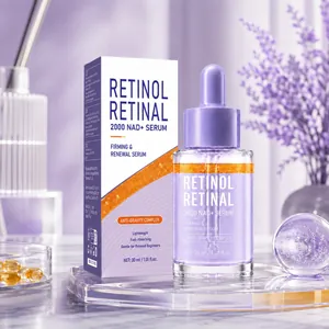 Retinol Retinal 2000 NAD+ Serum For Face Firming Anti Aging Essence Skin Renewal Wrinkle Repair Night Treatment Formula