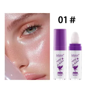 Julystar professional fairy highlighter powder stick for face and body glow, shade 01#