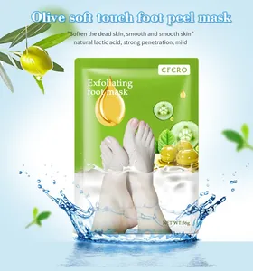 EFERO olive exfoliating foot mask for softening dead skin and smoothing feet