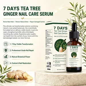 Profi 7-Tage Teebaum Ingwer Nagelpflege Serum 30ml zur Stärkung geschädigter Nägel