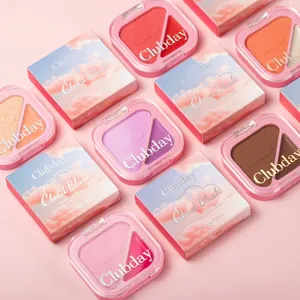 Présentation groupée des palettes de fard à joues Clubday Cloud en divers tons