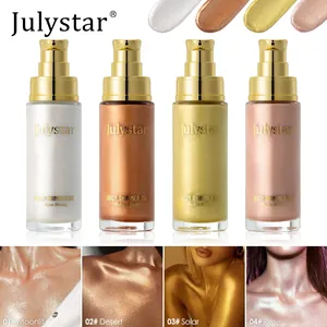 Set di quattro oli scintillanti corpo da 30ml per una pelle luminosa e radiosa.