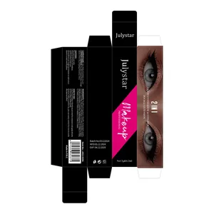 Conception de l'emballage du fard à paupières liquide et de l'eye-liner 2-en-1