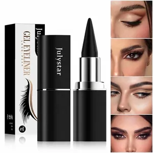 Αδιάβροχο Μολύβι Eyeliner Gel Ματ Γρήγορο Στέγνωμα Μεγάλης Διάρκειας Μαύρο Καφέ Μολύβι Ματιών Μακιγιάζ Για Γυναίκες