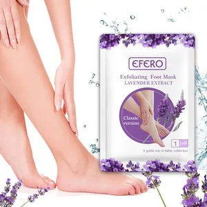 Επαγγελματική μάσκα απολέπισης ποδιών EFERO με λεβάντα για αφαίρεση νεκρών κυττάρων