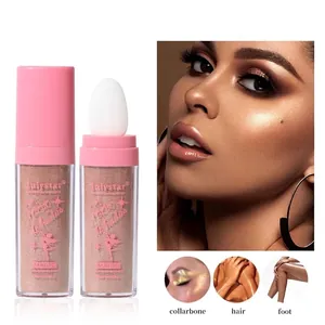 Poudre illuminatrice Julystar Fairy avec applicateur éponge pour le visage et le corps