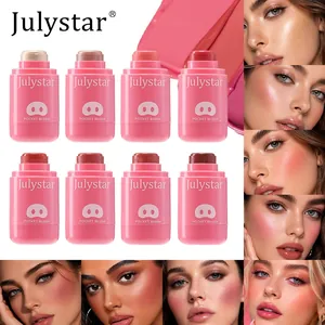 Multi-shade Julystar pocket blush stick set for natural glowing cheeks and lips