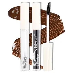 Julystar professional long-lasting waterproof eyebrow gel setting liquid with brush