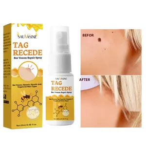 Eficaz spray de veneno de abeja para verrugas con resultados antes y después en la piel