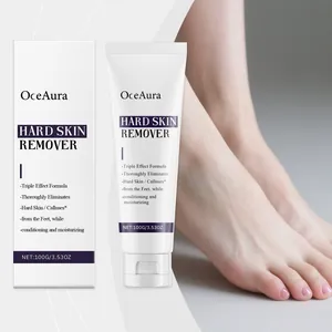 OCEAURA Foot Care Cream Urea Salicylic Acid Hard Skin Remover Moisturizing Smoothing Foot Cream For Dry Cracked Feet Daily Care