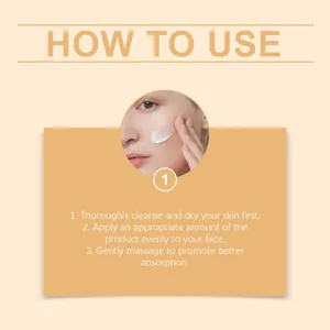Guide d'application étape par étape de la crème visage au soja pour une peau éclatante